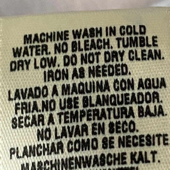 Anthropologie Cloth & Stone Dip Dye Blue Pink Button Down shirt Sz M - Picture 8 of 14